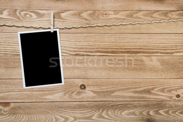 Black photo frame Stock photo © adam121