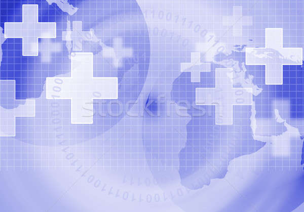 современных медицина цифровой изображение символ аннотация Сток-фото © adam121