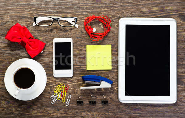items laid on the table, still life Stock photo © adam121