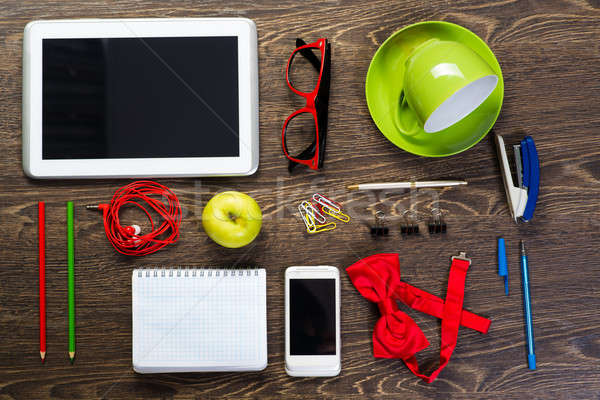 items laid on the table, still life Stock photo © adam121