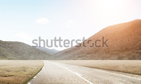 Stockfoto: Vinden · manier · natuurlijke · zomer · landschap · platteland