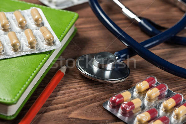 Workplace of a doctor Stock photo © adam121