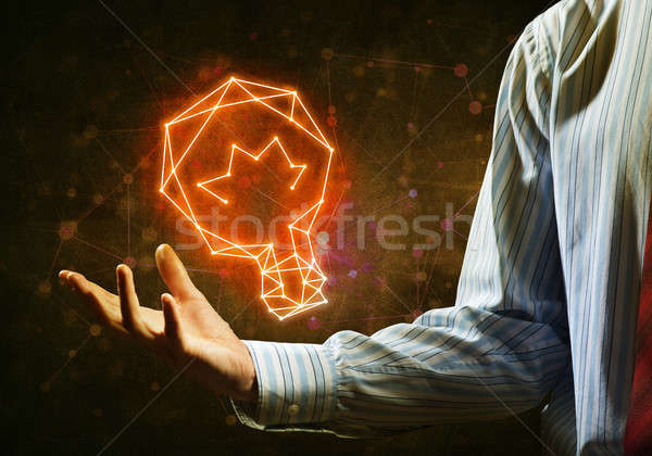 Stock photo: Idea of power and energy