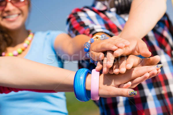 Stock photo: teamwork