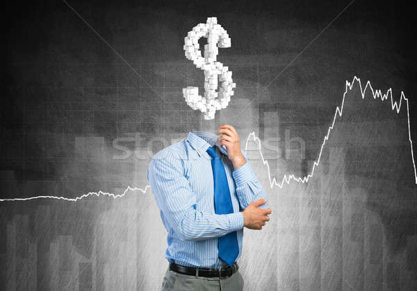 He is always thinking about money Stock photo © adam121