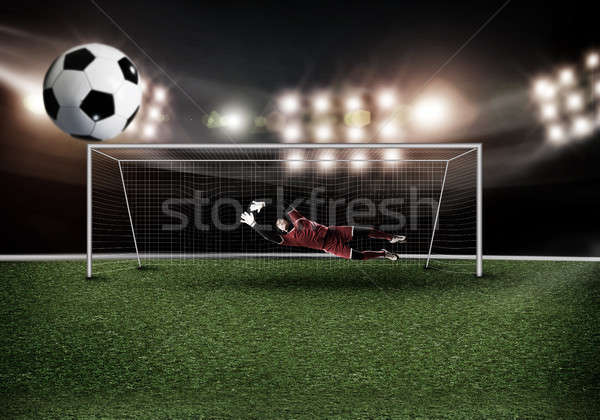 Best goalkeeper Stock photo © adam121