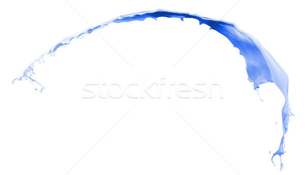 blue paint splash Stock photo © adam121