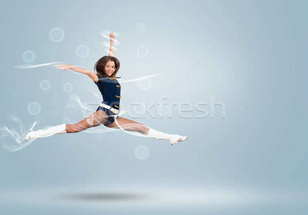 Cheerleader girl Stock photo © adam121