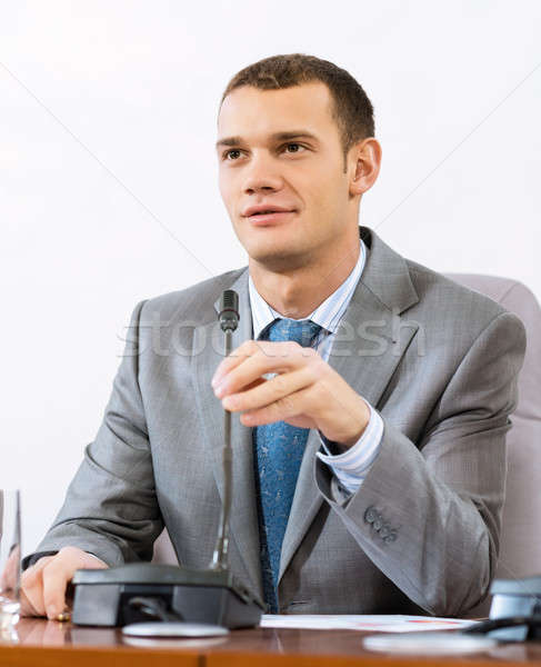 Portrait of a businessman Stock photo © adam121