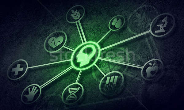Social media communication Stock photo © adam121