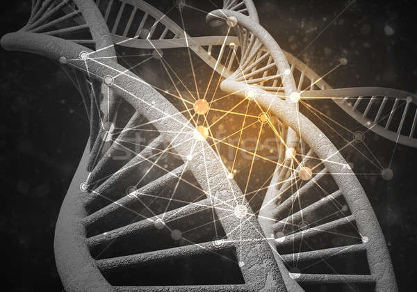 ADN molécules 3D image recherche [[stock_photo]] © adam121