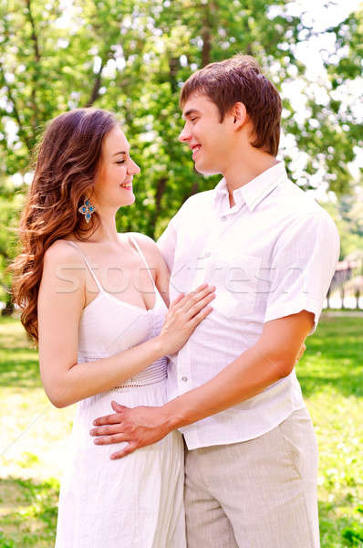 couple in the park Stock photo © adam121