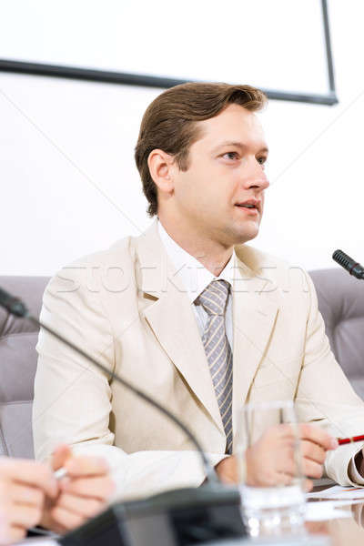 Portrait of a businessman Stock photo © adam121