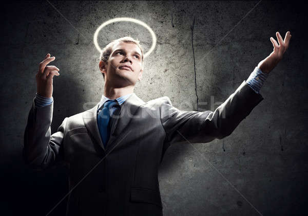 Saint businessman Stock photo © adam121