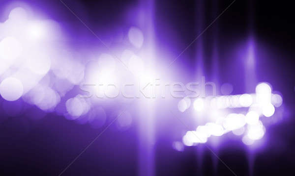 ステージ ライト 画像 ぼやけた 光 ディスコ ストックフォト © adam121