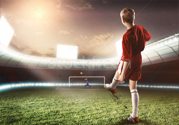 Football goal Stock photo © adam121