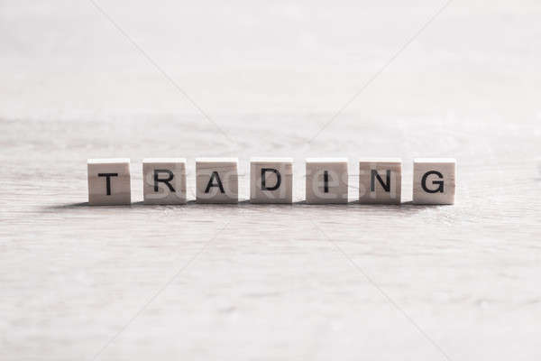 business conceptual word of wooden elements with letters Stock photo © adam121