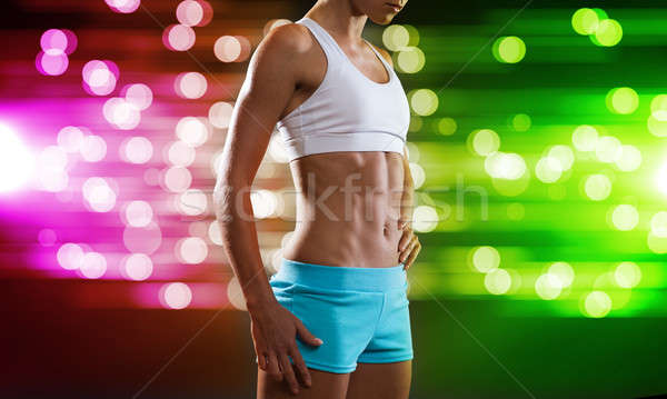 Fitness fille sport femme short [[stock_photo]] © adam121