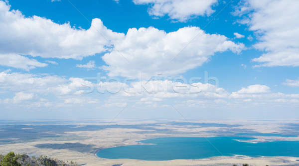 Stockfoto: Kazachstan · pittoreske · natuurlijke · landschap · Blauw · boom