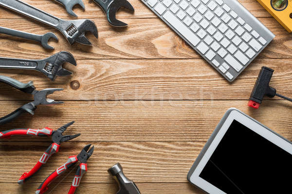 Stock photo: Repair service request