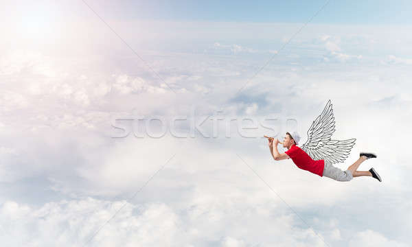 Feeling young and free Stock photo © adam121