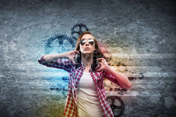 Music lover Stock photo © adam121