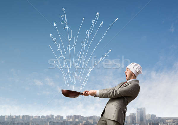 Stock photo: Hot business