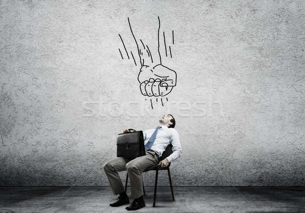 Businessman under pressure Stock photo © adam121