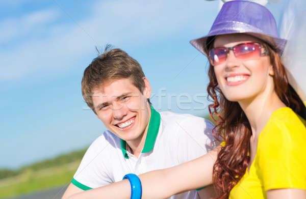 young couple Stock photo © adam121