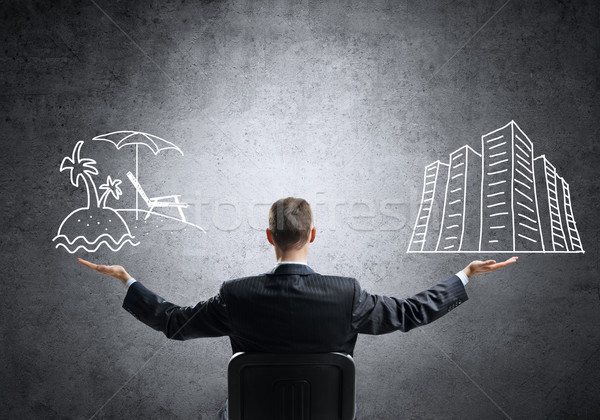 Prioritize between work and relax Stock photo © adam121