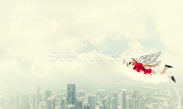 Feeling young and free Stock photo © adam121