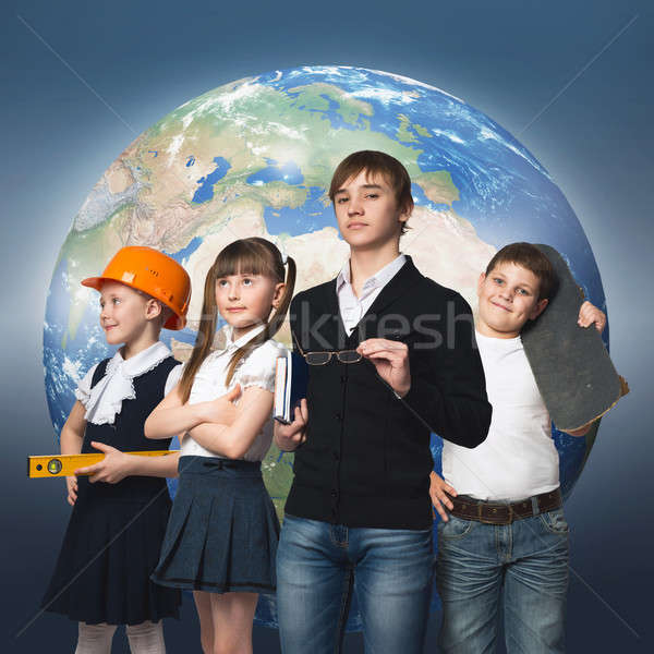 Futuro professione bambini scuola età diverso Foto d'archivio © adam121