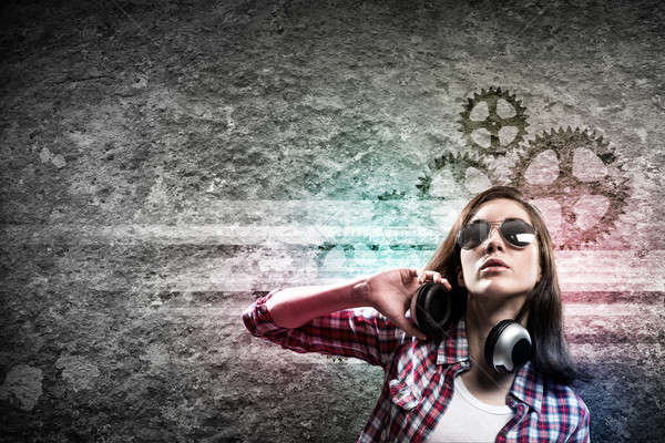 Music lover Stock photo © adam121