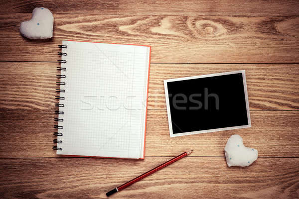 Writing love message Stock photo © adam121