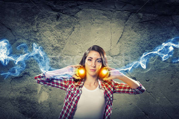 Music lover Stock photo © adam121