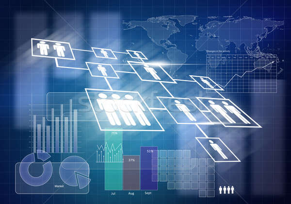 Numérique image graphiques diagrammes [[stock_photo]] © adam121