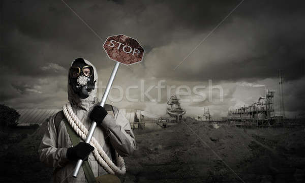 Apocalypse and disaster concept Stock photo © adam121