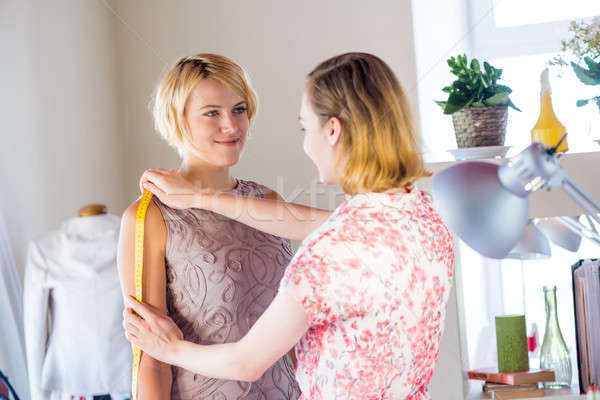 Dressmaker at work Stock photo © adam121
