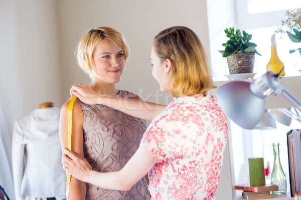 Dressmaker at work Stock photo © adam121