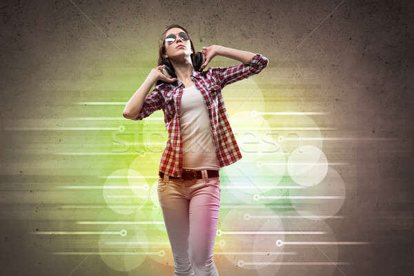 Music lover Stock photo © adam121