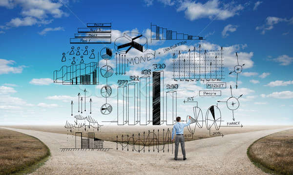 Infographic strategy plan Stock photo © adam121