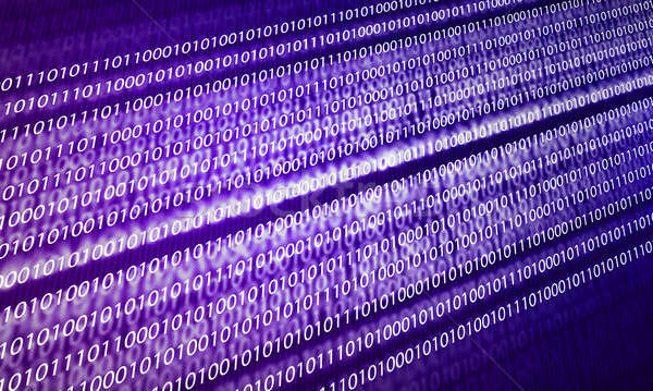 Bináris kód kép biztonság számítógép terv háttér Stock fotó © adam121