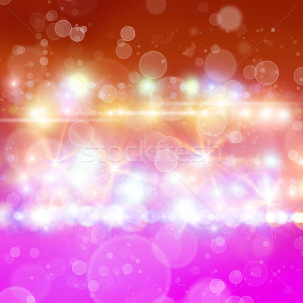 Bokeh résumé couleur floue lumières ciel [[stock_photo]] © adam121