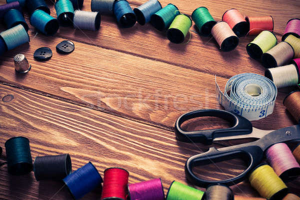 Items for sewing or DIY Stock photo © adam121