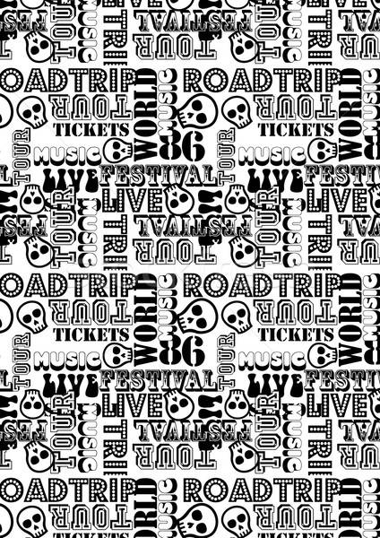 Road trip music festival tour repeat pattern Stock photo © adamfaheydesigns