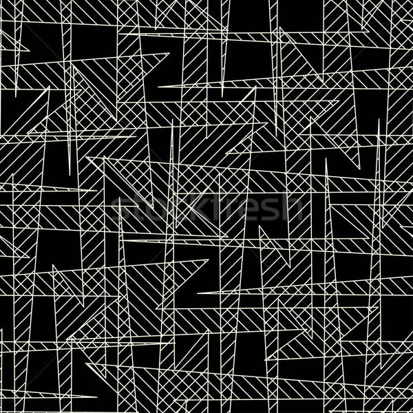 Crossed angled lines in a  seamless pattern Stock photo © adamfaheydesigns