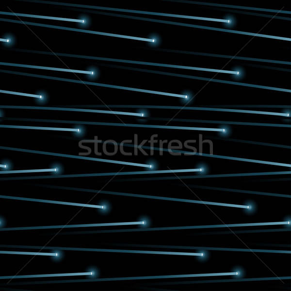 Optic fiber cables in a seamless pattern Stock photo © adamfaheydesigns