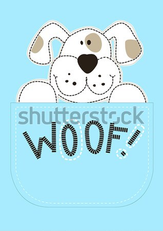 Woof Woof Stock photo © adamfaheydesigns