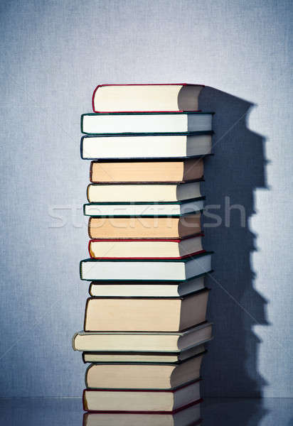 Alto libri tavola libro verde Foto d'archivio © aetb