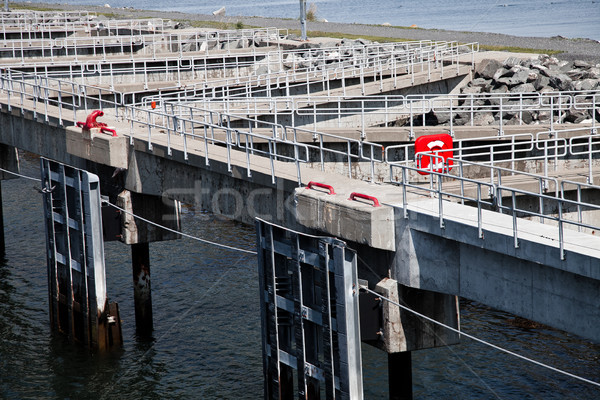 View of pier and the port Stock photo © aetb